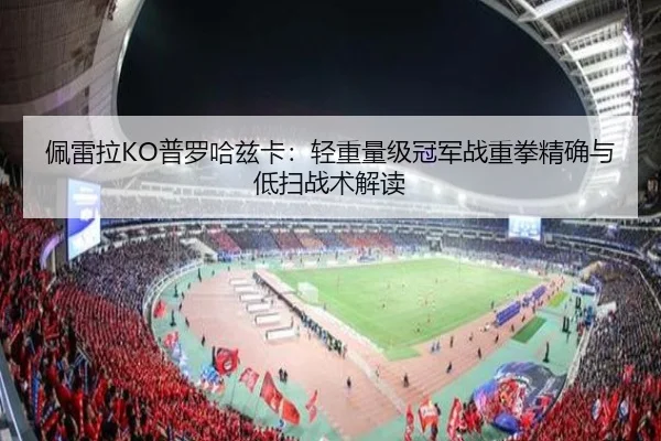 佩雷拉KO普罗哈兹卡：轻重量级冠军战重拳精确与低扫战术解读